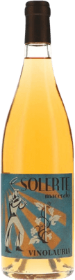 24,95 € Envio grátis | Vinho branco Lauria Solerte Macerato I.G.T. Terre Siciliane Sicília Itália Zibibbo Garrafa 75 cl