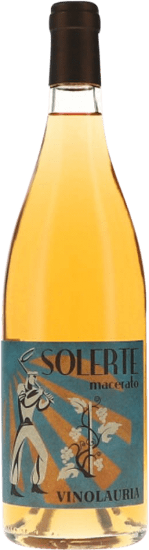 23,95 € Envio grátis | Vinho branco Lauria Solerte Macerato I.G.T. Terre Siciliane Sicília Itália Zibibbo Garrafa 75 cl