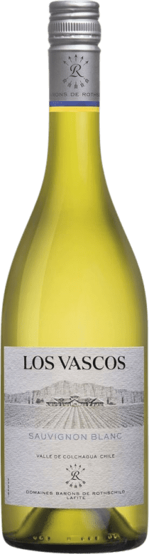 14,95 € 免费送货 | 白酒 Barons de Rothschild I.G. Valle de Colchagua 科尔查瓜谷 智利 Sauvignon White 瓶子 75 cl