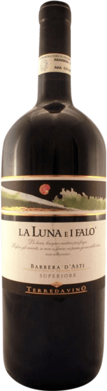 51,95 € Kostenloser Versand | Rotwein Vite Colte La Luna e I Falo D.O.C. Barbera d'Asti Piemont Italien Barbera Jeroboam-Doppelmagnum Flasche 3 L