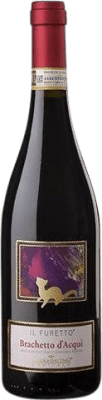 9,95 € Spedizione Gratuita | Vino rosso Vite Colte Il Furetto D.O.C.G. Brachetto d'Acqui Piemonte Italia Groppello Bottiglia 75 cl