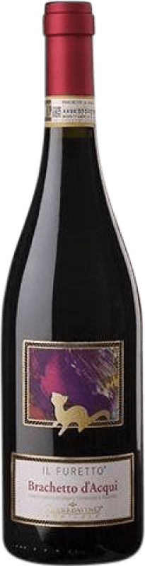 9,95 € Free Shipping | Red wine Vite Colte Il Furetto D.O.C.G. Brachetto d'Acqui Piemonte Italy Groppello Bottle 75 cl