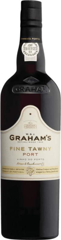 44,95 € 免费送货 | 加强葡萄酒 Graham's Tawny — 茶色波特 I.G. Porto 波尔图 葡萄牙 75 cl
