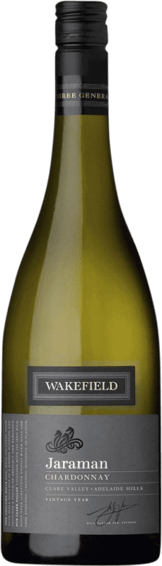 24,95 € 免费送货 | 白酒 Wakefield Jaraman Clare Valley 澳大利亚 Chardonnay 瓶子 75 cl