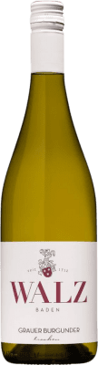 15,95 € Spedizione Gratuita | Vino Bianco Walz Trocken — Secco I.G. Baden Baden Germania Pinot Grigio Eco — Biologico 75 cl