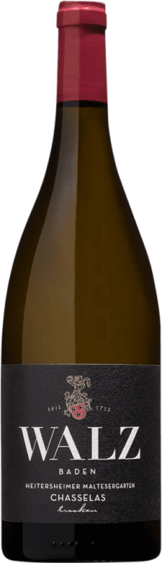 27,95 € Envio grátis | Vinho branco Walz Maltesergarten Seco I.G. Baden Baden Alemanha Chasselas Garrafa 75 cl