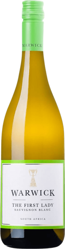 13,95 € Envio grátis | Vinho branco Warwick The First Lady W.O. Western Cape Western Cape South Coast África do Sul Sauvignon Branca Garrafa 75 cl