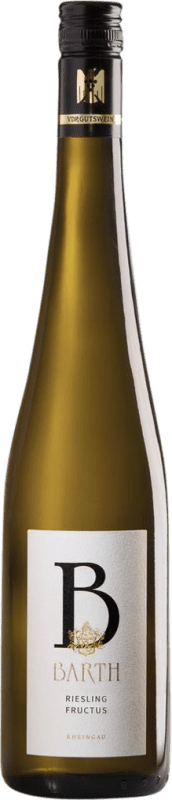 16,95 € Бесплатная доставка | Белое вино Barth Fructus Q.b.A. Rheingau Rheingau Германия Riesling бутылка 75 cl