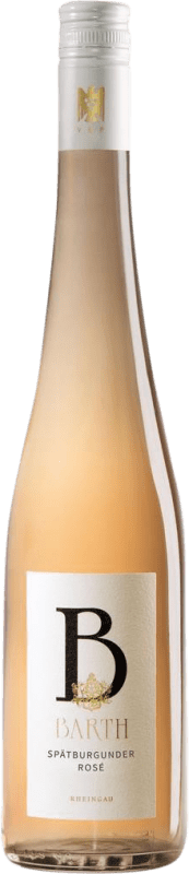 16,95 € 送料無料 | ロゼワイン Barth Rose Q.b.A. Rheingau Rheingau ドイツ Pinot Black ボトル 75 cl