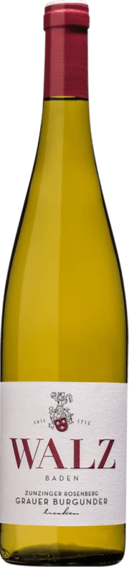 13,95 € Envio grátis | Vinho branco Walz I.G. Rosenberg Baden Alemanha Pinot Cinza Garrafa 75 cl