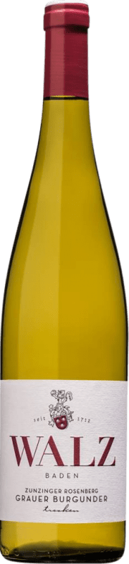 14,95 € 免费送货 | 白葡萄酒 Walz I.G. Rosenberg Baden 德国 Pinot Gris — 灰皮诺 Eco — 生态 有机 天然 75 cl