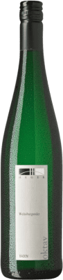 12,95 € 免费送货 | 白酒 Joachim Heger Oktav 干 I.G. Baden Baden 德国 Pinot White 瓶子 75 cl