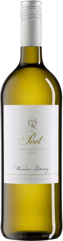 14,95 € Envío gratis | Vino Blanco Werkstück Weimar Poet Q.b.A. Saale-Unstrut Saale Unstrut Alemania Nebbiolo, Riesling, Pinot Gris, Pinot Auxerrois Botella 1 L