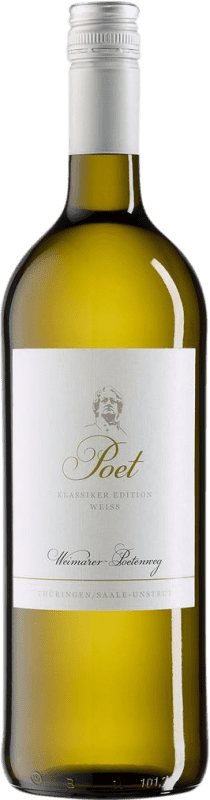 13,95 € 送料無料 | 白ワイン Werkstück Weimar Poet Weiss Saale Unstrut ドイツ Nebbiolo, Riesling, Pinot Grey, Pinot Auxerrois ボトル 1 L