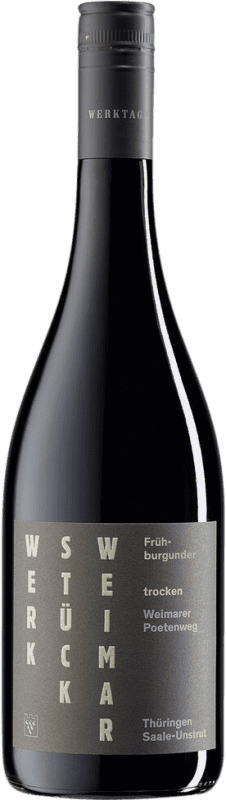 16,95 € Envoi gratuit | Vin Rouge Werkstück Weimar Poetenweg Trocken — Sec Q.b.A. Saale-Unstrut Saale Unstrut Allemagne Pinot Noir Bouteille 75 cl