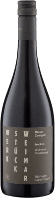 11,95 € Envío gratis | Vino Tinto Werkstück Weimar Poetenweg Trocken — Seco Q.b.A. Saale-Unstrut Saale Unstrut Alemania Zweigelt 75 cl