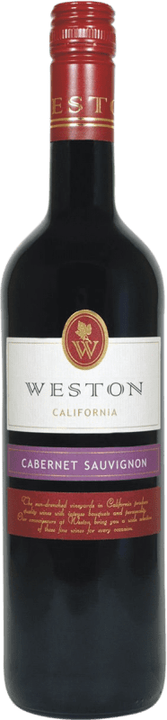 10,95 € Kostenloser Versand | Rotwein Westen Estate Weston I.G. California Kalifornien Vereinigte Staaten Cabernet Sauvignon 75 cl