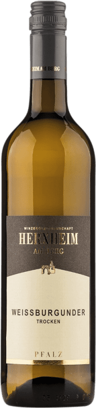 10,95 € Envoi gratuit | Vin Blanc Herxheim am Berg Kobnert Trocken — Sec Kabinett — Récolte Mûre Q.b.A. Pfälz Pfälz Allemagne Pinot Blanc Bouteille 75 cl