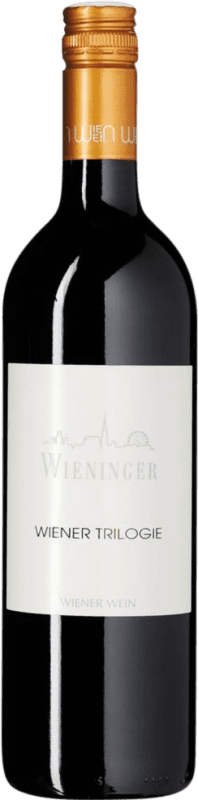 16,95 € Бесплатная доставка | Красное вино Wieninger Trilogie Trocken — Сухое Cuvée D.A.C. Wien Viena Австрия Merlot — Мерло, Cabernet Sauvignon — Каберне Совиньон, Zweigelt — Цвайгельт 75 cl