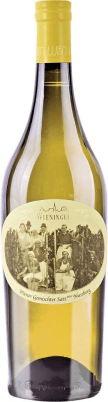42,95 € Бесплатная доставка | Белое вино Wieninger Nussberg D.A.C. Wiener Gemischter Satz Viena Австрия Riesling — Рислинг Бутылка 75 cl