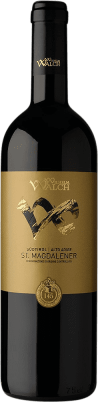 17,95 € Free Shipping | Red wine Wilhelm Walch St Magdalener D.O.C. Südtirol Alto Adige Tirol del Sur Italy Lagrein, Vernatsch Bottle 75 cl