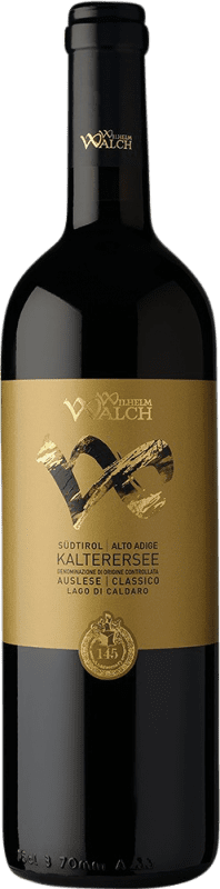 15,95 € 送料無料 | 赤ワイン Wilhelm Walch Auslese Classico Superiore D.O.C. Kalterersee Tirol del Sur イタリア Vernatsch ボトル 75 cl