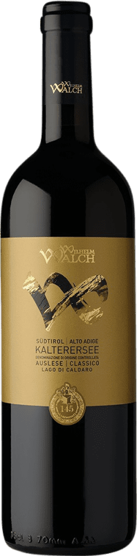 19,95 € 免费送货 | 红葡萄酒 Wilhelm Walch Classico Superiore, Auslese — 精选葡萄酒 D.O.C. Kalterersee Tirol del Sur 意大利 Vernatsch — 维尔纳奇 75 cl