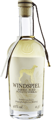 57,95 € Envoi gratuit | Vodka Windspiel Barrel Aged Potato Vintage Allemagne Bouteille Medium 50 cl