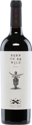 10,95 € Free Shipping | Red wine Wines N' Roses Born To Be Wild Tinto D.O. Valencia Valencian Community Spain Bobal Bottle 75 cl