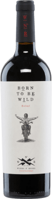 10,95 € Free Shipping | Red wine Wines N' Roses Born To Be Wild Tinto D.O. Valencia Valencian Community Spain Bobal Bottle 75 cl