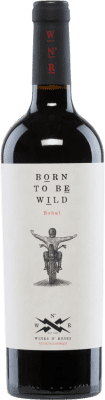 9,95 € Envío gratis | Vino Tinto Wines N' Roses Born To Be Wild D.O. Valencia Comunidad Valenciana España Bobal 75 cl