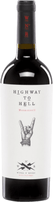 8,95 € Free Shipping | Red wine Wines N' Roses Highway To Hell Tinto D.O. Valencia Valencian Community Spain Monastrell Bottle 75 cl