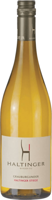 13,95 € Free Shipping | White Wine Haltingen EG Stiege Trocken — Dry I.G. Baden Baden Germany Pinot Gris 75 cl