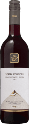 8,95 € 送料無料 | 赤ワイン Kiechlinsbergen ドライ I.G. Baden Baden ドイツ Pinot Black ボトル 75 cl