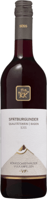 8,95 € Free Shipping | Red Wine Kiechlinsbergen Trocken — Dry I.G. Baden Baden Germany Pinot Noir 75 cl