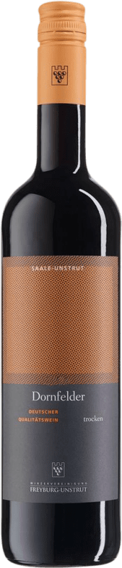 14,95 € Free Shipping | Red wine Freyburg Unstrut Dry Saale Unstrut Germany Dornfelder Bottle 75 cl