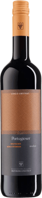 15,95 € Envío gratis | Vino Tinto Freyburg Unstrut Portugieser Pinot Noir Trocken — Seco Q.b.A. Saale-Unstrut Saale Unstrut Alemania Pinot Negro, Portugieser 75 cl