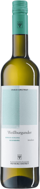 9,95 € Бесплатная доставка | Белое вино Freyburg Unstrut сухой Saale Unstrut Германия Pinot White бутылка 75 cl