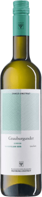 8,95 € Spedizione Gratuita | Vino bianco Freyburg Unstrut Bereich Mansfelder Seen Saale Unstrut Germania Pinot Grigio Bottiglia 75 cl