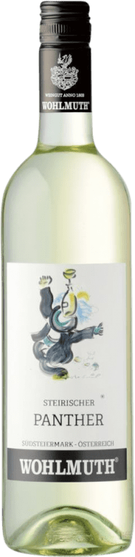 11,95 € Spedizione Gratuita | Vino Bianco Wohlmuth Steirischer Panther Trocken — Secco D.A.C. Südsteiermark Estiria Austria Moscato, Chardonnay, Riesling, Pinot Grigio, Sauvignon Bottiglia 75 cl