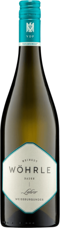 16,95 € Envio grátis | Vinho branco Lahrer Seco I.G. Baden Baden Alemanha Pinot Branco Garrafa 75 cl