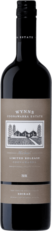 135,95 € Envio grátis | Vinho tinto Wynns Connawarra Michael Shiraz I.G. Southern Australia Austrália Meridional Austrália Syrah Garrafa 75 cl