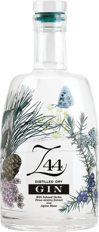 5,95 € Бесплатная доставка | Джин Z44 Roner Gin Италия миниатюрная бутылка 5 cl