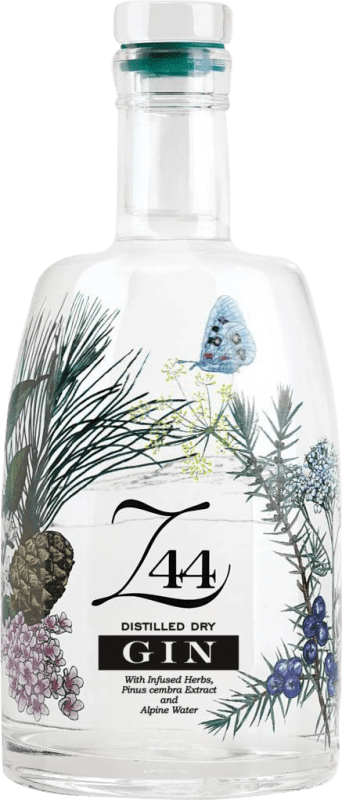 5,95 € Envoi gratuit | Genièvre Gin Z44 Roner Italie Mini-Bouteille 5 cl