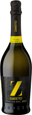 14,95 € Envio grátis | Espumante branco Zardetto Spumante D.O.C. Prosecco Friuli-Venezia Giulia Itália Nebbiolo, Chardonnay, Glera Garrafa 75 cl