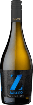 13,95 € Envio grátis | Espumante Branco Zardetto Frizzante — Meio Espumante D.O.C. Prosecco Friuli-Venezia Giulia Itália Nebbiolo, Chardonnay, Glera 75 cl