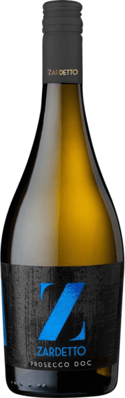 12,95 € Envoi gratuit | Vin Mousseux Blanc Zardetto Frizzante — Pétillant D.O.C. Prosecco Frioul-Vénétie Julienne Italie Nebbiolo, Chardonnay, Glera Bouteille 75 cl