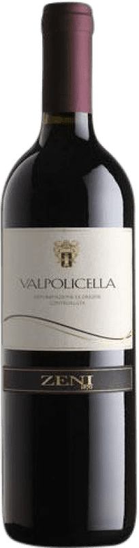 13,95 € Free Shipping | Red Wine Zeni Classic D.O.C. Valpolicella Venecia Italy Nebbiolo, Corvina, Molinara Bottle 75 cl