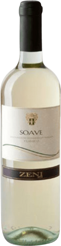 12,95 € 送料無料 | 白ワイン Zeni Classico D.O.C. Soave Venecia イタリア Nebbiolo, Garganega ボトル 75 cl