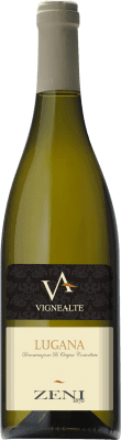 17,95 € Envio grátis | Vinho branco Zeni Vigne Alte D.O.C. Lugana Lombardia Itália Trebbiano di Lugana Garrafa 75 cl